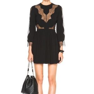 IRO umila black lace dress